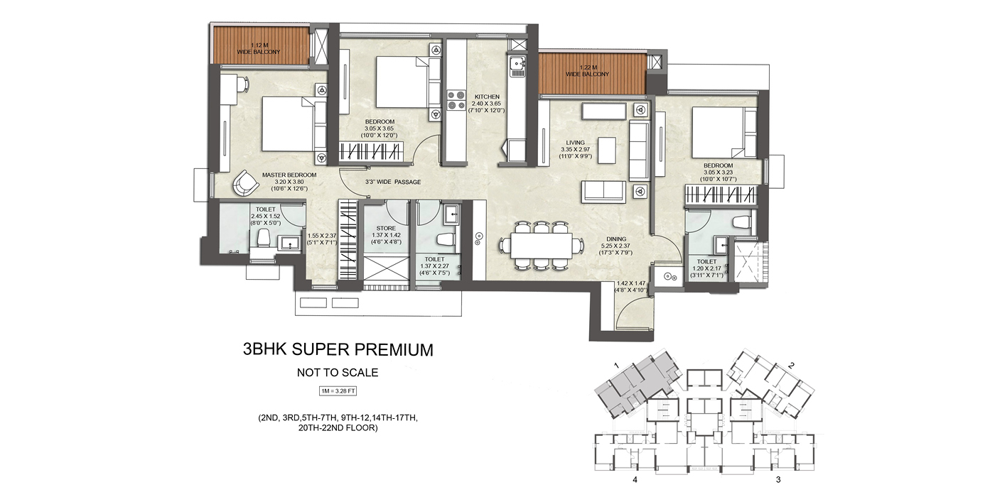 Copy of 3 BHK SUPER PREMIUM FLAT_1_G-1